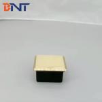 Universal embedded floor pop up socket outlet with bottom box