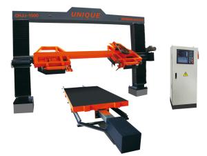 CNC Circular Slab Stone Edge Cutting Machine for Processing Hollow Column