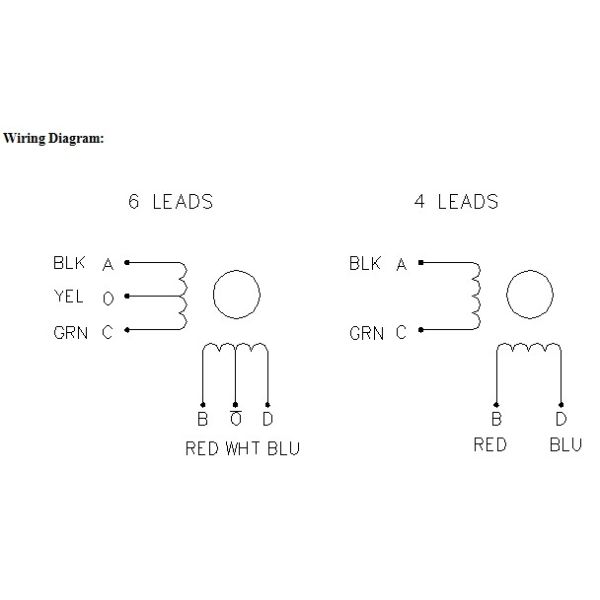 1.8° 28mm Hybrid Stepper Motor-NEMA11