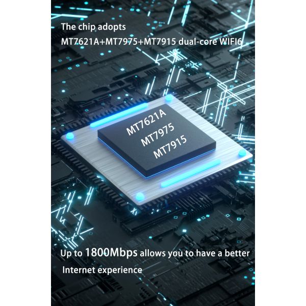 Industrial Grade 5G Wifi Routers Dual Band 5g Gigabit Router 1800Mbps
