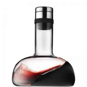 Best Lead Free Glass Wine Decanter Elegant Look Eco Friendly For Restarent / Party wholesale