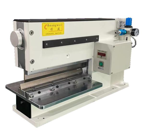 Cheap Pneumatically Driven PCB V Cut Machine Depanelizer Separates Boards Up To 2.5mm Thick for sale