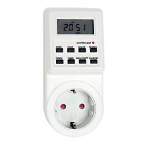 Digital LCD Programmable Switch Timer with 8 Function Keys for time control