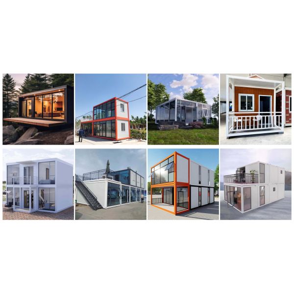 20ft 40ft Flat Pack Container House Easy Assemble Light Steel Structure For Storage Living