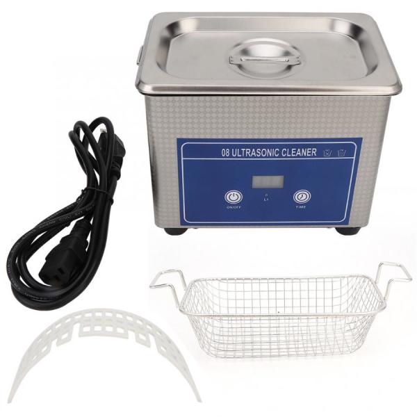 Cheap Stainless Steel 800ml 35W Ultrasonic Bath Cleaner Watch Denture for sale
