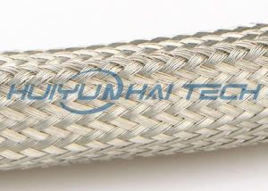 China Metal Braided Wire Sleeve , Braided Wiring Harness Covering on sale