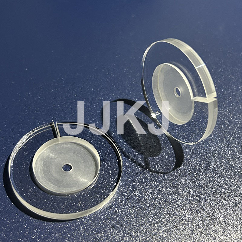 99.999% Purity Sapphire Optical Components DSP 60/40 9 Hardness