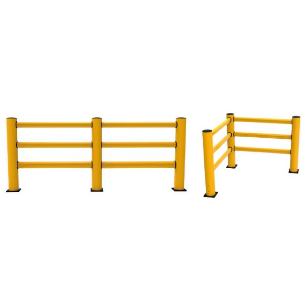 Flexible Pedestrian Barrier  Anti-Collision Guardrails Warehouse Safety Barrier Traffic Guardrails