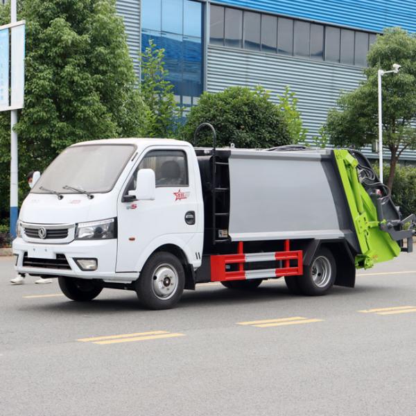3CBM Dongfeng Compactor Garbage Truck Mini 4x2 Rubbish Collection Truck