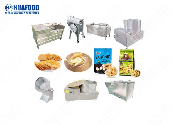 Cheap Potato Crisps Production Line Frozen Potato Chip Process Plant for sale