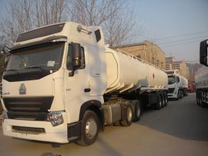 Best SINOTRUK HOWO A7 6x4 Oil Tanker Truck 371 hp with 25000L , EURO III Emission wholesale