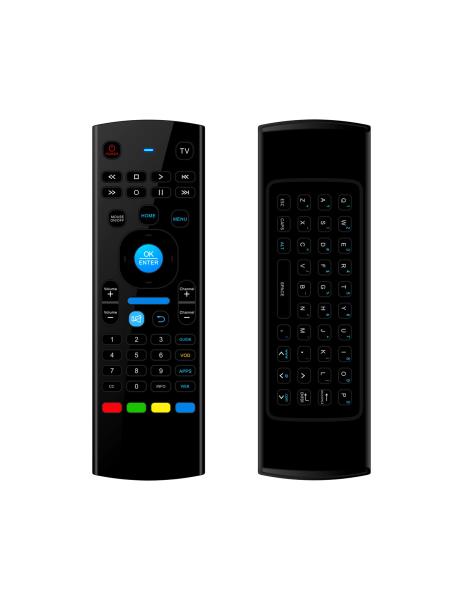 Cheap Two Side 2.4 G RF Remote Control Nice Reception Range Fly Air Mouse For Android for sale