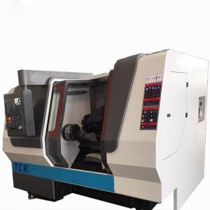 China Horizontal CNC Lathe Machine / Turning Metal Lathe Slant Bed CNC Center on sale