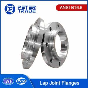 China ASME B16.5 Class 300 A105 Carbon Steel/ 304 Stainless Steel Lap Joint Flange Raised Face LJRF for Oil and Gas Industry on sale