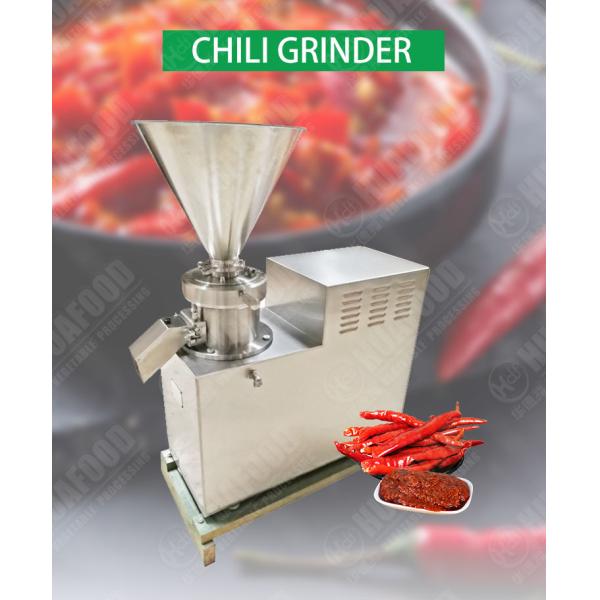 High Efficiency Chilli Grinding Machine For Chicken Bone Butter Peanut Sauce