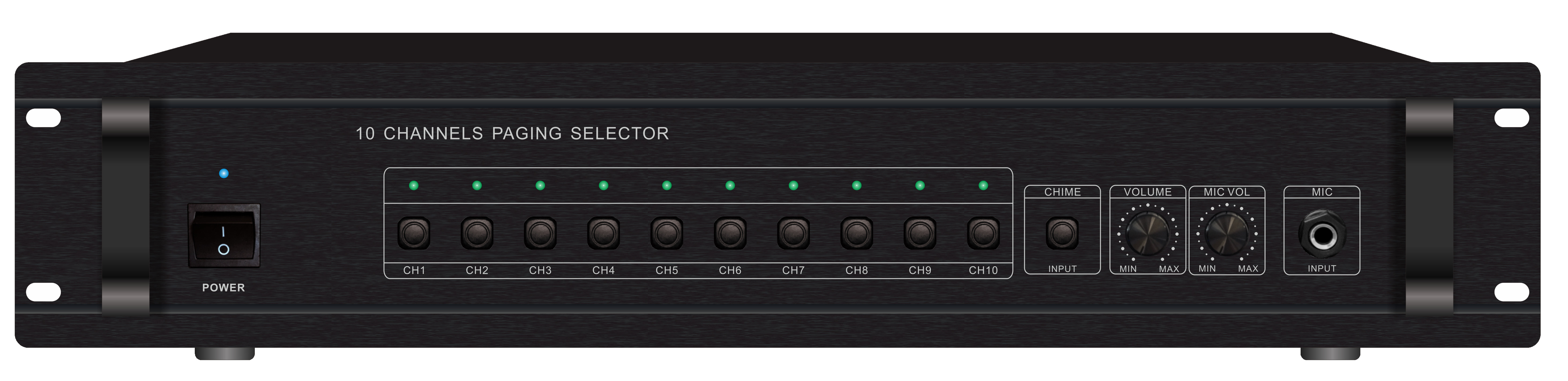 Best pa system PA System 10 Zone Paging Selector wholesale