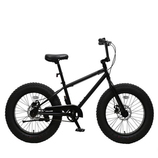 Cheap Black 700C 20 Fat Tire Bike Chromoly Single Speed for sale