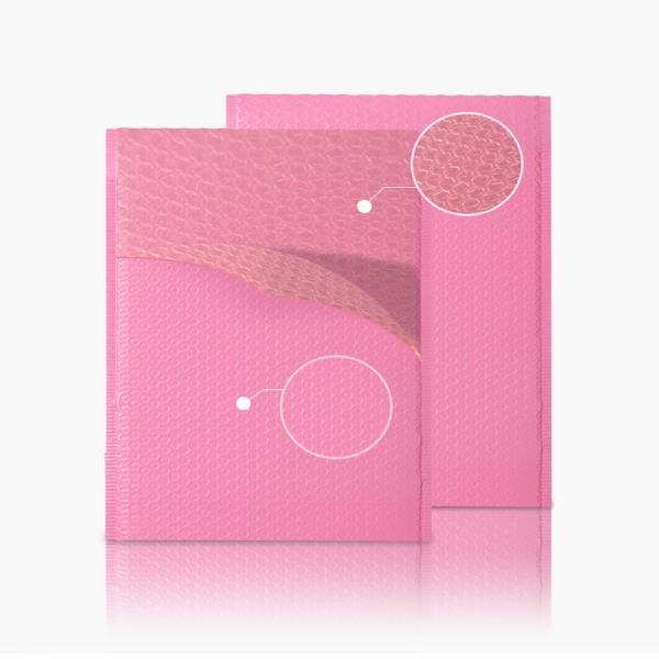 6*9inch Pink Bubble Wrap Envelopes Biodegradable Courier Bags