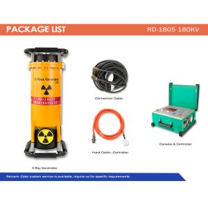China Lightweight NDT Radiography Equipment 50-180kv For Industrial X Ray Testing on sale