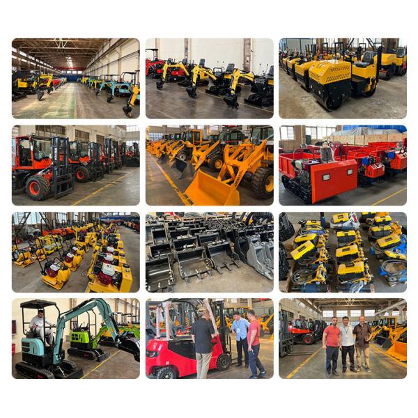 Front End 420cc Small Skid Steer Loader With Bucket Attachment