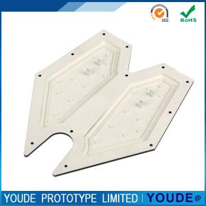 Best Rapid PC Custom Plastic Prototyping Creamy White Color For Industrial Product wholesale