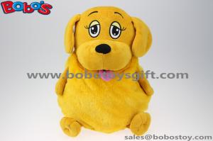 China New Design Promotion Bag Cute Plush Stuffed Dog Kids Backpack on sale