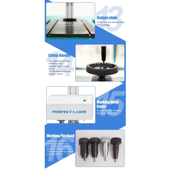 Rotary Pneumatic Engraving Machine LCD Operation Screen With Graphics Processing Ability