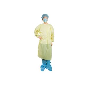 China Skin Friendly Disposable Isolation Gown Dustproof Waterproof 40-60gsm on sale