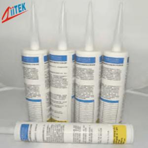 China High Adhesion And Insulation TIS580-12 White Silicone Thermally Conductive Adhesive 1.2W/mK -60～250℃ UL94 V-0 on sale