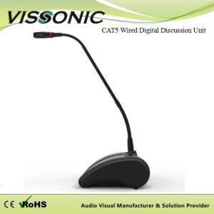 Buy cheap Full Digital Audio Conference Microphone Vissonic Conference System Cat5 Wired from wholesalers