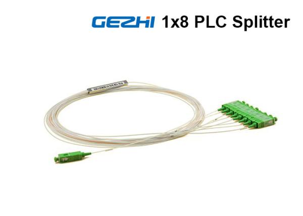 Cheap 1x8 Blockless Fiber PLC Splitter for sale