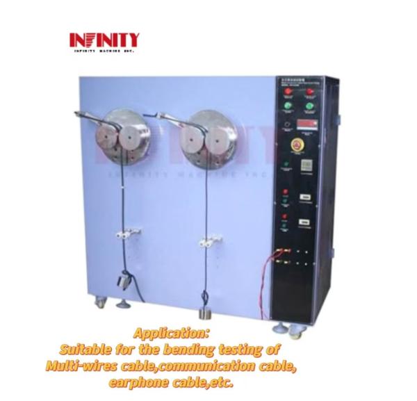 Cheap Multi Conductor Cable 90° Bending Testing Cable Flex Cycle Test Machine for sale