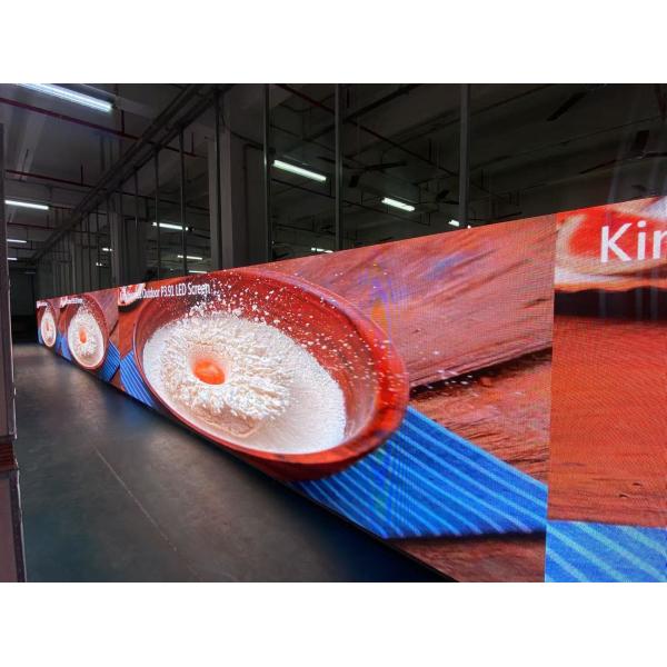 High Brightness RGB LED Display with 140/60 Viewing Angle 5500 Brightness 320*160mm Module Size