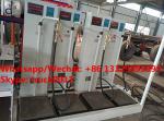 customized mobile skid propane gas refilling station with 4 digital weighting