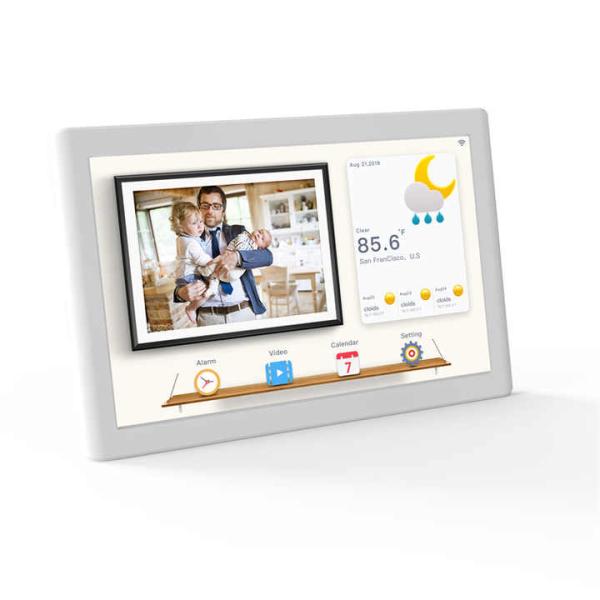 Cheap JCVISION JC-FRAME DIGITAL PHOTO FRAME 10.1 Inch WIfi Android Photos VIdeos Digital Photo Frame for sale