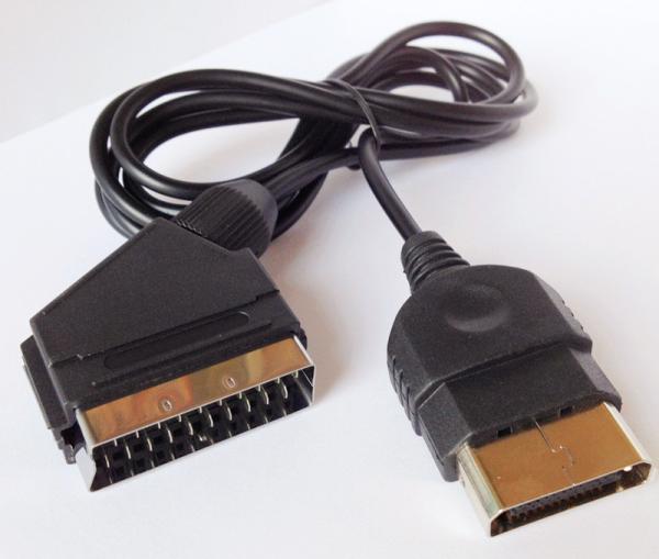 Cheap Hot Audio Video RGB Scart Lead Cable for Xbox Gen 1 Console for sale