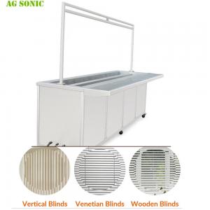 China Stainless Steel 304 Ultrasonic Blind Cleaning Machine For Knocks Out Dirt Germs on sale
