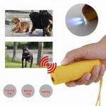 LED Rechargeable Ultrasonic Dog Repellent Handheld Dog Deterrent to Stop Bark