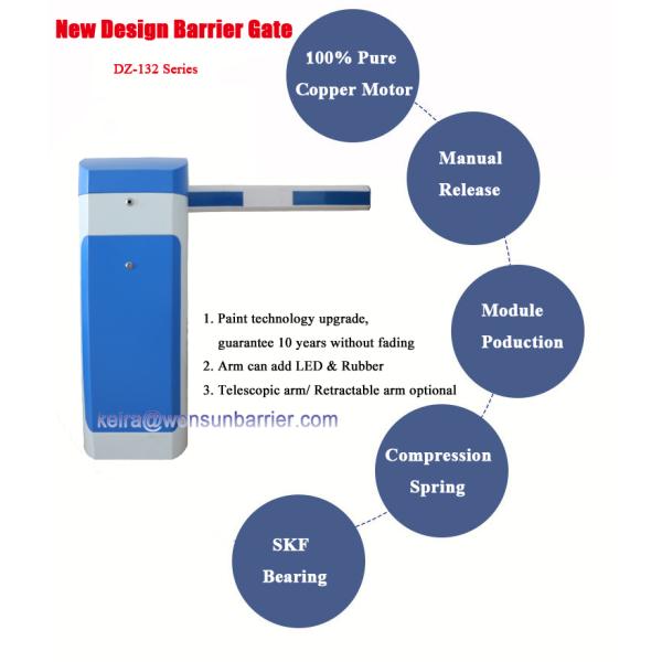 Auto Motor parking lot security gates Wireless LED Lighting Control System