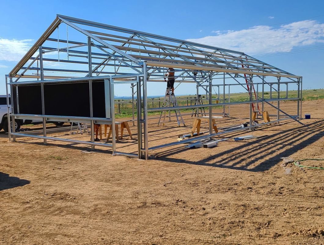 Trademarked Ju Xiang Glass Greenhouse