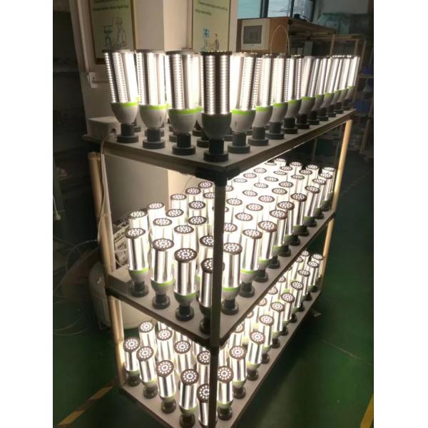 54W LED Corn Lamp E40 E39 Base Clear Milky Cover 140lm/ Watt 2835 Epistar Chip