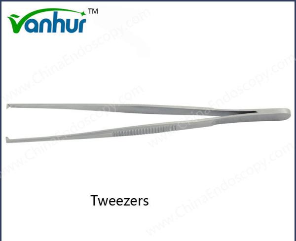 Cheap Straight 125mm Medical Ear Tweezers For Ent Basic Surgical Instruments In Ent Market for sale
