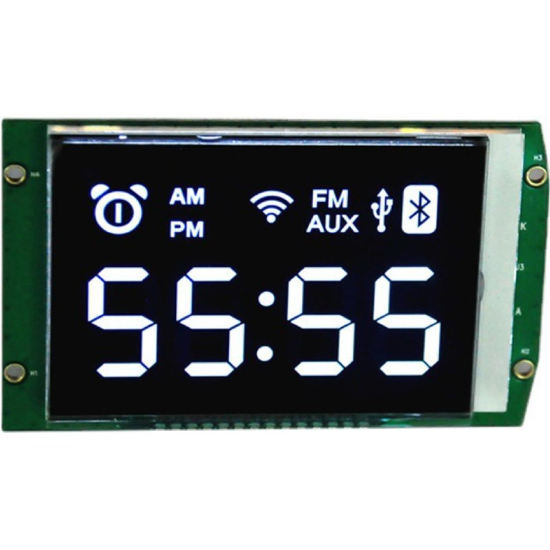 HT1621 Controller Segment Code LCD Display Module, Customize Segment LCD Display With Backlight