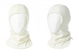 Best NFPA Nomex Flash Hoods For Firefighter Uniform White Open Face Shoulder Cape wholesale