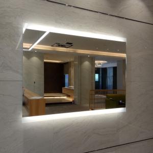 China IP44 Rated LED Touch Screen Wash Basin Mirror with Backlit Light and ETL CETL CE RoHS on sale