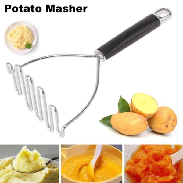 Cheap Kitchen Stainless Steel Houseware Tool Metal Wire Mashed Potato Masher for sale
