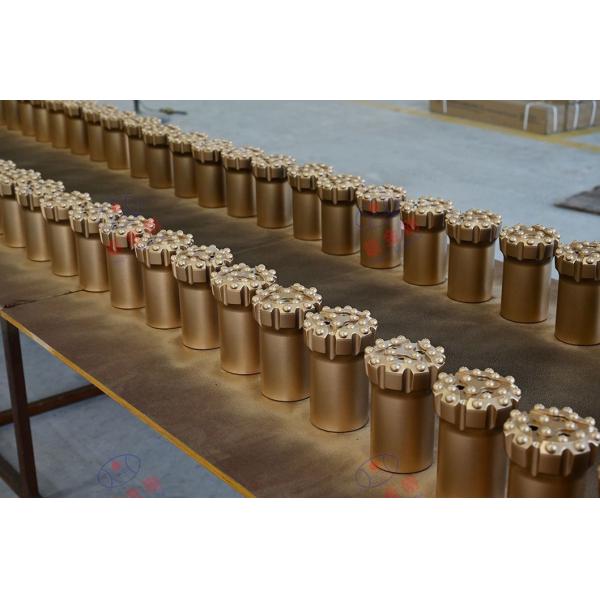 High Speed DTH Drill Threaded Drill Bit T51 4 Inch DTH Button Bits with ISO 9001 2000 Certification and JIS Standard