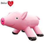 Advertising 210D oxford material gaint inflatable pink pig