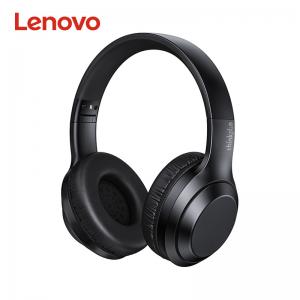 China Lenovo TH10 Foldable Over Ear Headphones Black Wireless Headphones Set on sale