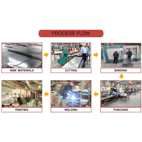 Multi Drawers White Metal Storage Cabinet